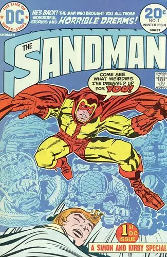 The Sandman, Vol. 1 #1 comic book cover, 1974