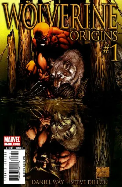 Wolverine: Origins #1 Joe Quesada Regular comic book cover, 2006